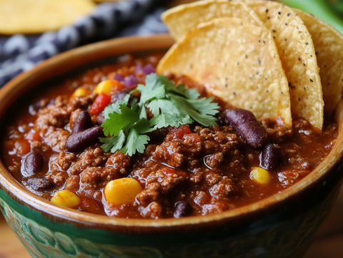 Chili con carne, 140gr, 4 pers.