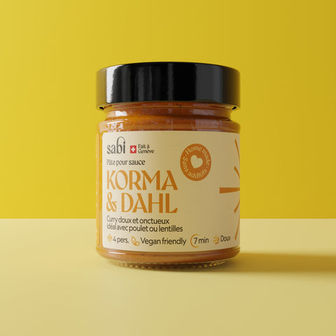 Korma & Dahl, 140gr, 4 pers.